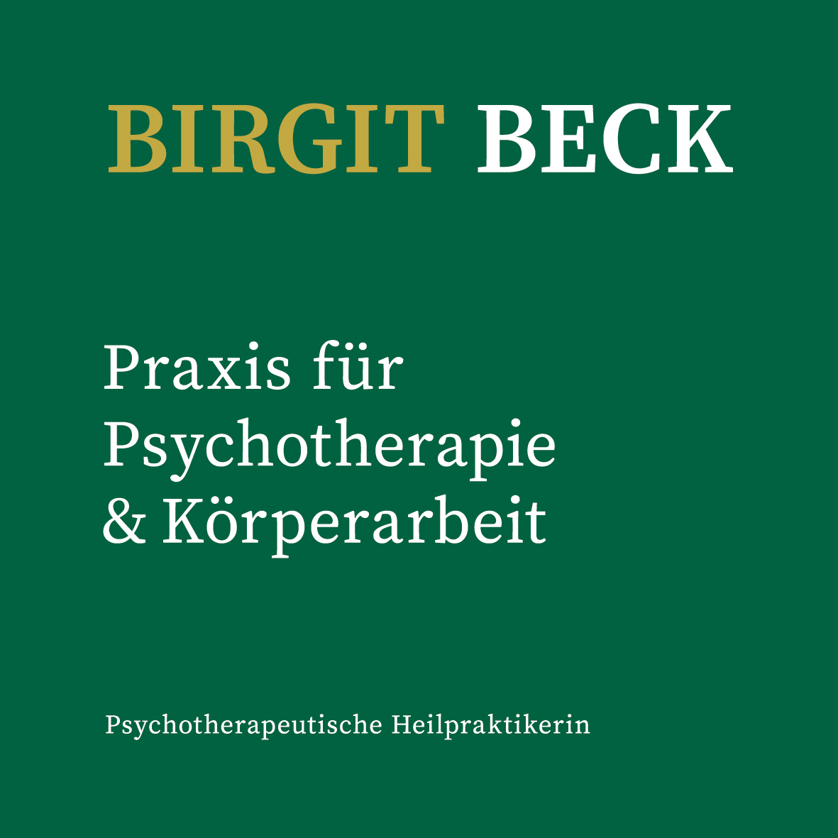 Birgit Beck Logo